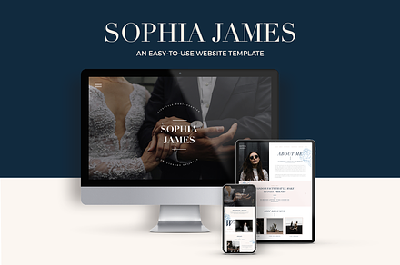 WEBSITE TEMPLATE— Sophia James