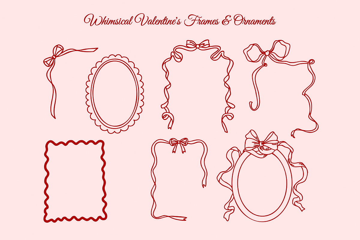 Whimsical Valentine's Day Doodles, a Decorative Illustration by SunnJaneArt (Photo 5 of 11)