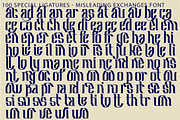 Misleading Exchanges Font, a Blackletter Font by 177Studio (Thumbnail 8 of 8)