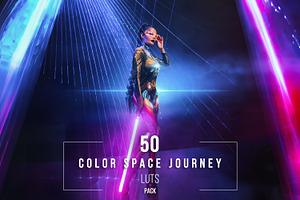 50 Color Space Journey LUTs Pack