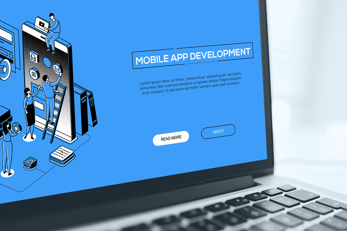 Technologies Line Isometric Set, a Templates & Theme by Boyko Pictures (Photo 13 of 13)