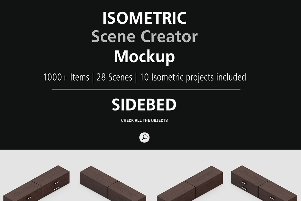 Isometric Scene Creator Mockup, a Books & Magazine Mockup by IsometricWorld (Photo 28 of 47)