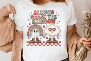 Always Chase The Rainbow Groovy PNG, a Seasonal Illustration by CrexoraLab (Thumbnail 3 of 4)