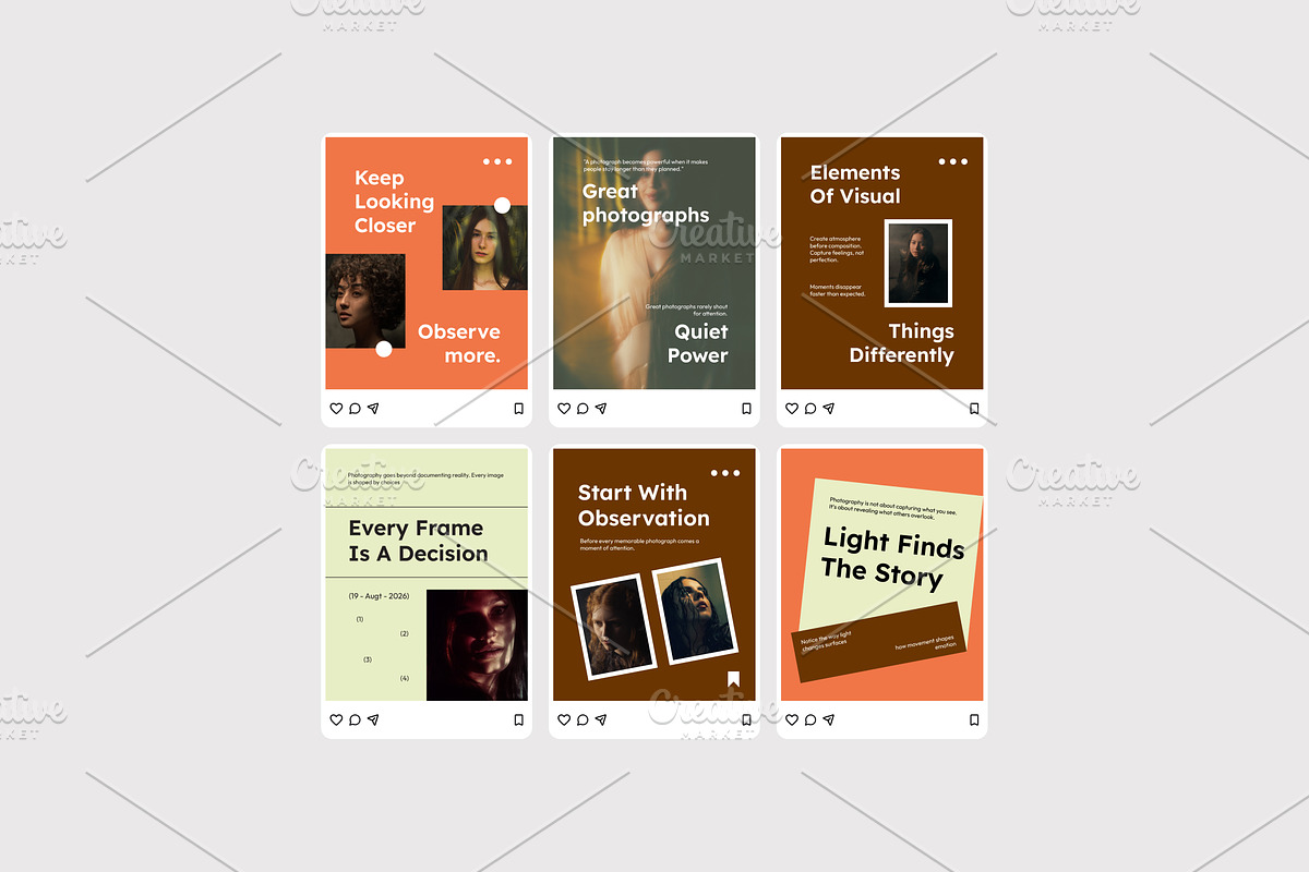 Light Finds Instagram Post, a Social Media Template by Izdihaar_Studio (Photo 2 of 4)