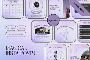 Magical Instagram Templates Canva