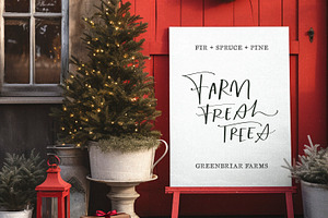 The Christmas Express Lettering Pack