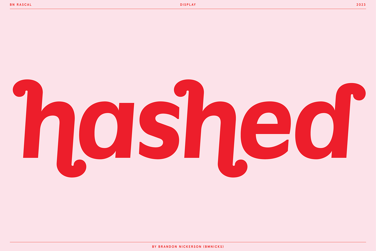 BN Rascal, a Sans Serif Font by Bnick (Photo 7 of 12)