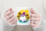 Ghost Png, Cute ghost Png, Ghost png, an Illustration by Watercolor design (Thumbnail 3 of 3)