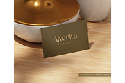Luxury Business card mockup, an Advertising Mockup by Mockthethics. (Thumbnail 10 of 11)