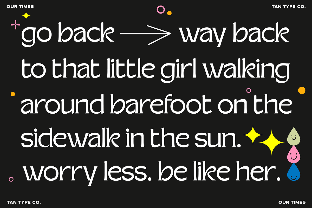 TAN - OUR TIMES, a Serif Font by TanType (Photo 3 of 13)