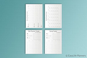 Financial Planner A5 Printable