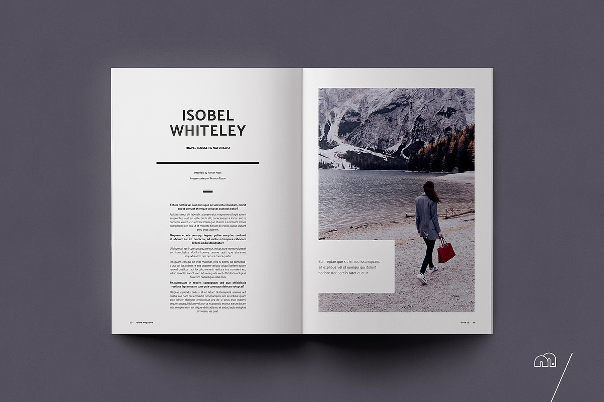 Xplore Magazine, a Magazine Template by bilmaw creative (Photo 9 of 18)