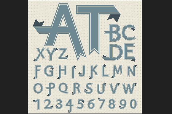 Ribbon alphabet preview 3