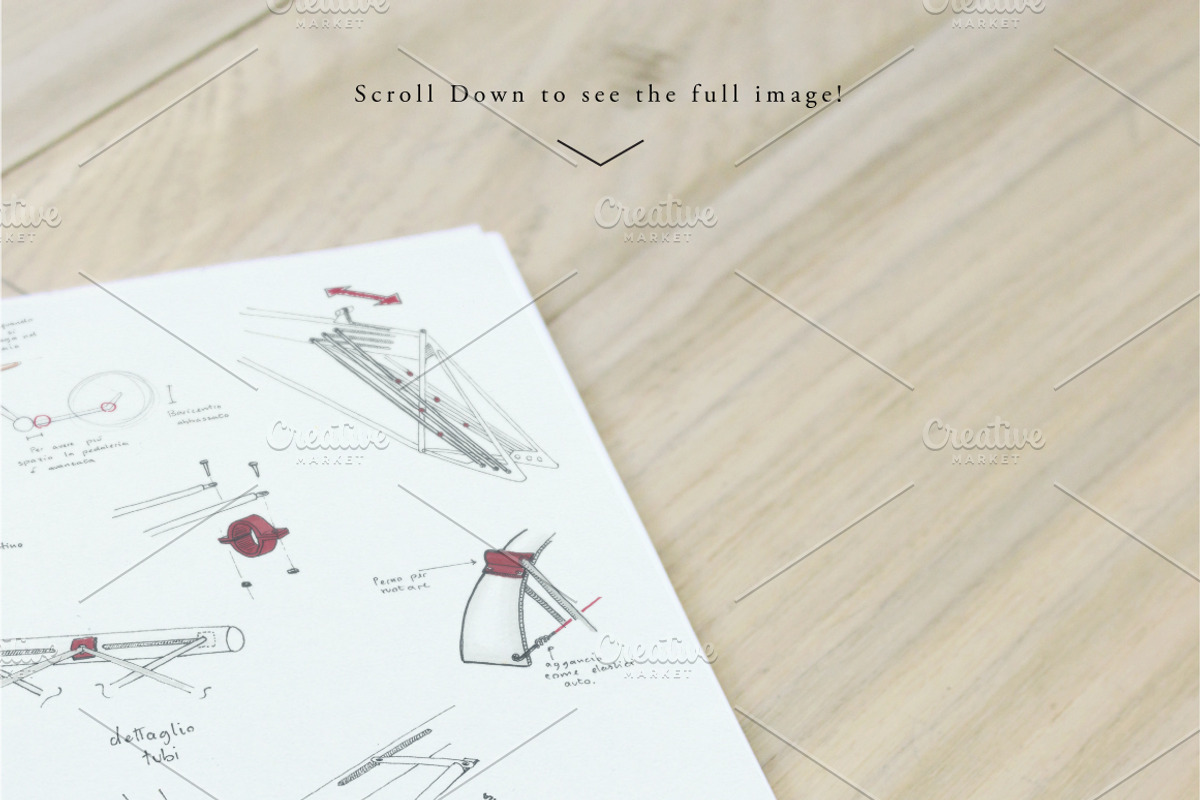 Sketch A4 Vertical Paper Mockup, a Print Template by manfredicalamai (Photo 4 of 4)