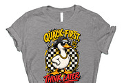 Quack First Think Later Cool PNG, an Object Graphic by Star Graphic Design (Thumbnail 10 of 13)