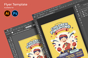 Children Pingpong Competition Flyer, a Flyer Template by Huge Dream Studio (Thumbnail 4 of 5)