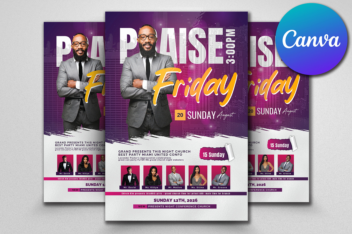 Good Friday Church Service Flyer, a Flyer Template by Psd Templates (Photo 1 of 2)