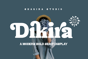 Dikira - Modern Bold Retro Serif
