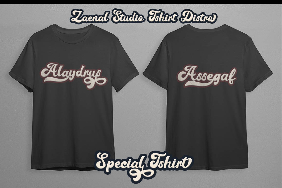 Antonio, a Script Font by Zaenal Studio (Photo 9 of 12)
