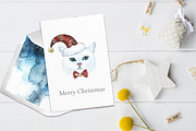 Christmas Character Dogs & Cats, an Animal Illustration by Catherine Wheel (Thumbnail 8 of 23)