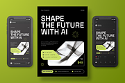 AI Workshop Flyer Set, a Flyer Template by Annora Studio (Thumbnail 3 of 6)