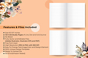 Lined,Dot,Grid journal Kdp Interior, a Stationery Template by Hurairagraphics (Thumbnail 4 of 7)