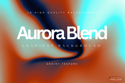 Aura Gradient Grainy Backgrounds