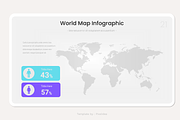 World map Keynote, a Presentation Template by Pixslides (Thumbnail 6 of 6)