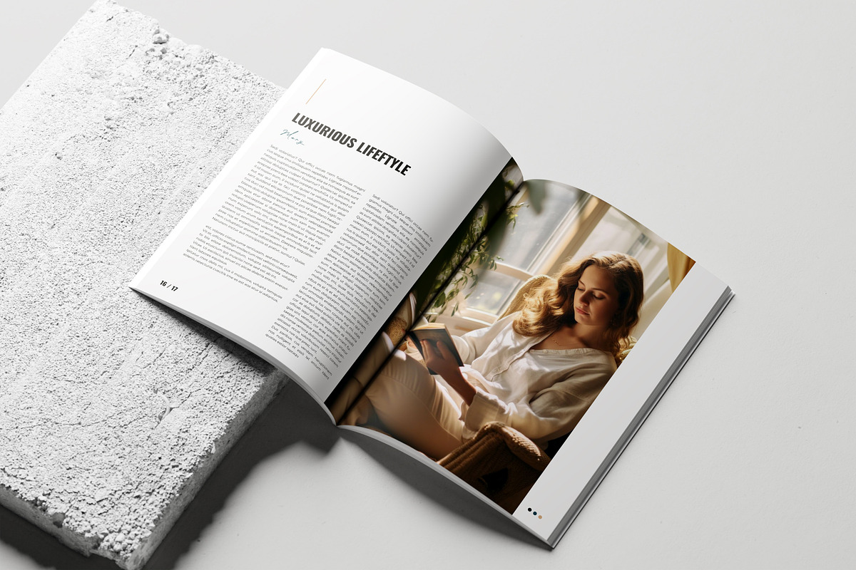 Real Estate Magazine Template preview 7