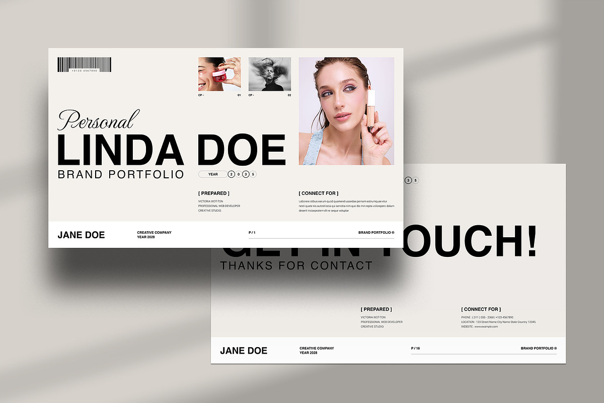 Brand Portfolio Presentation, a Presentation Template by NorthPeak (Photo 10 of 11)
