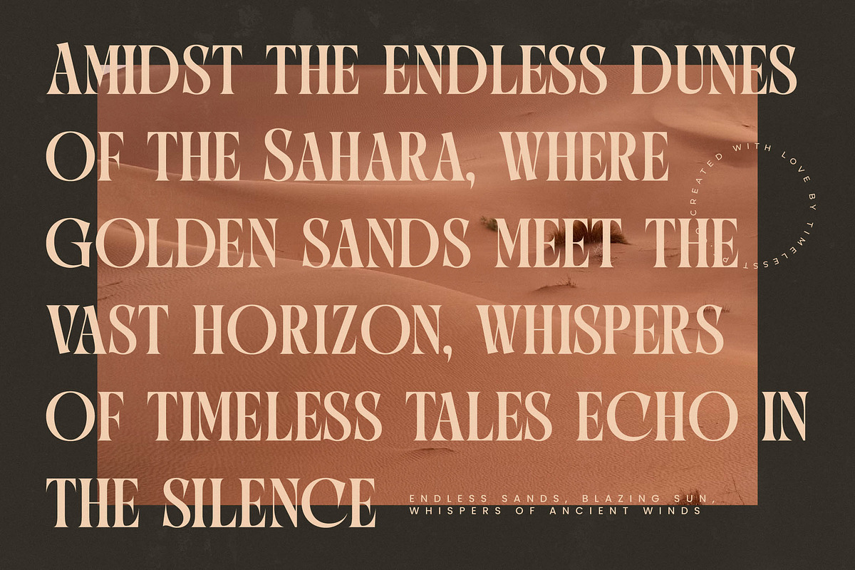 Qulight Modern Serif Display, a Serif Font by timelesstype.co (Photo 10 of 20)