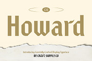 CS Howard – Gothic Font, a Sans Serif Font by Craft Supply Co. (Thumbnail 1 of 8)