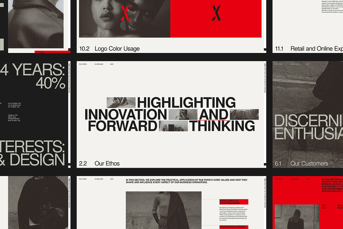 RUE | Brand Strategy, a Presentation Template by Studio Standard (Photo 3 of 11)