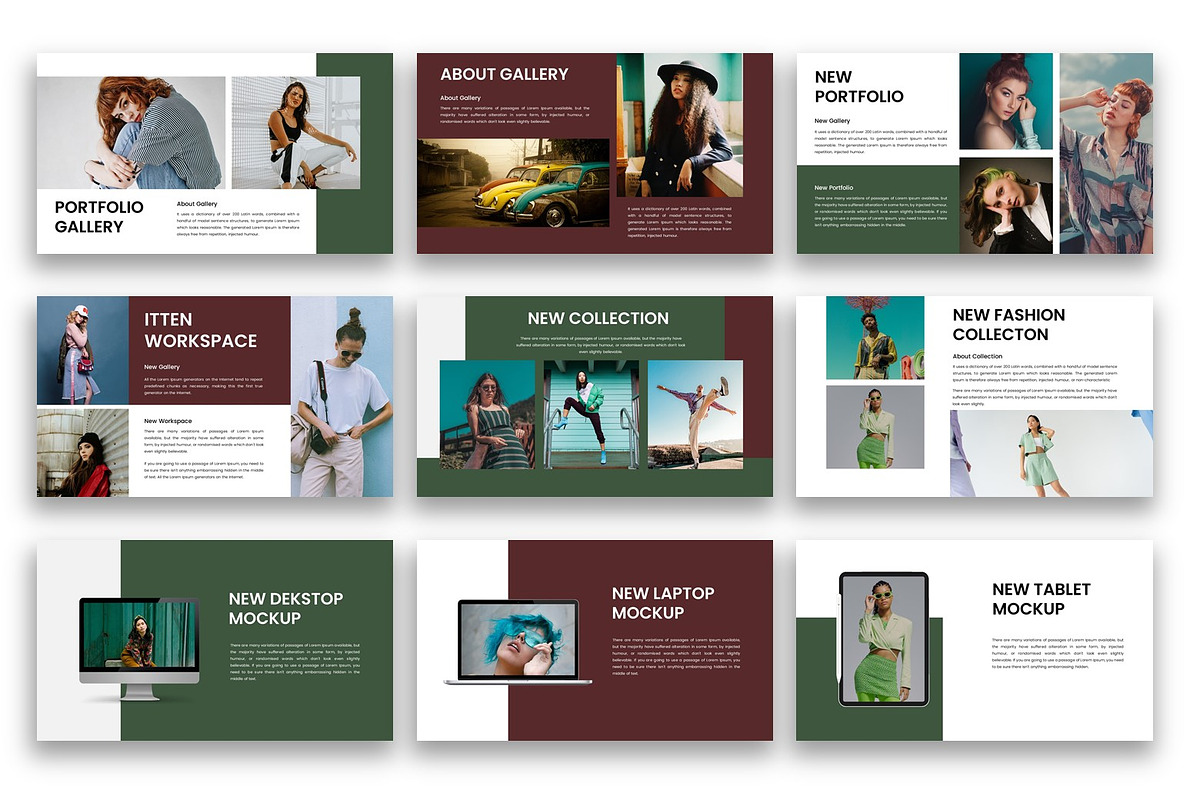 Itten – Business PowerPoint Template, a Presentation Template by kreatifreya (Photo 3 of 5)