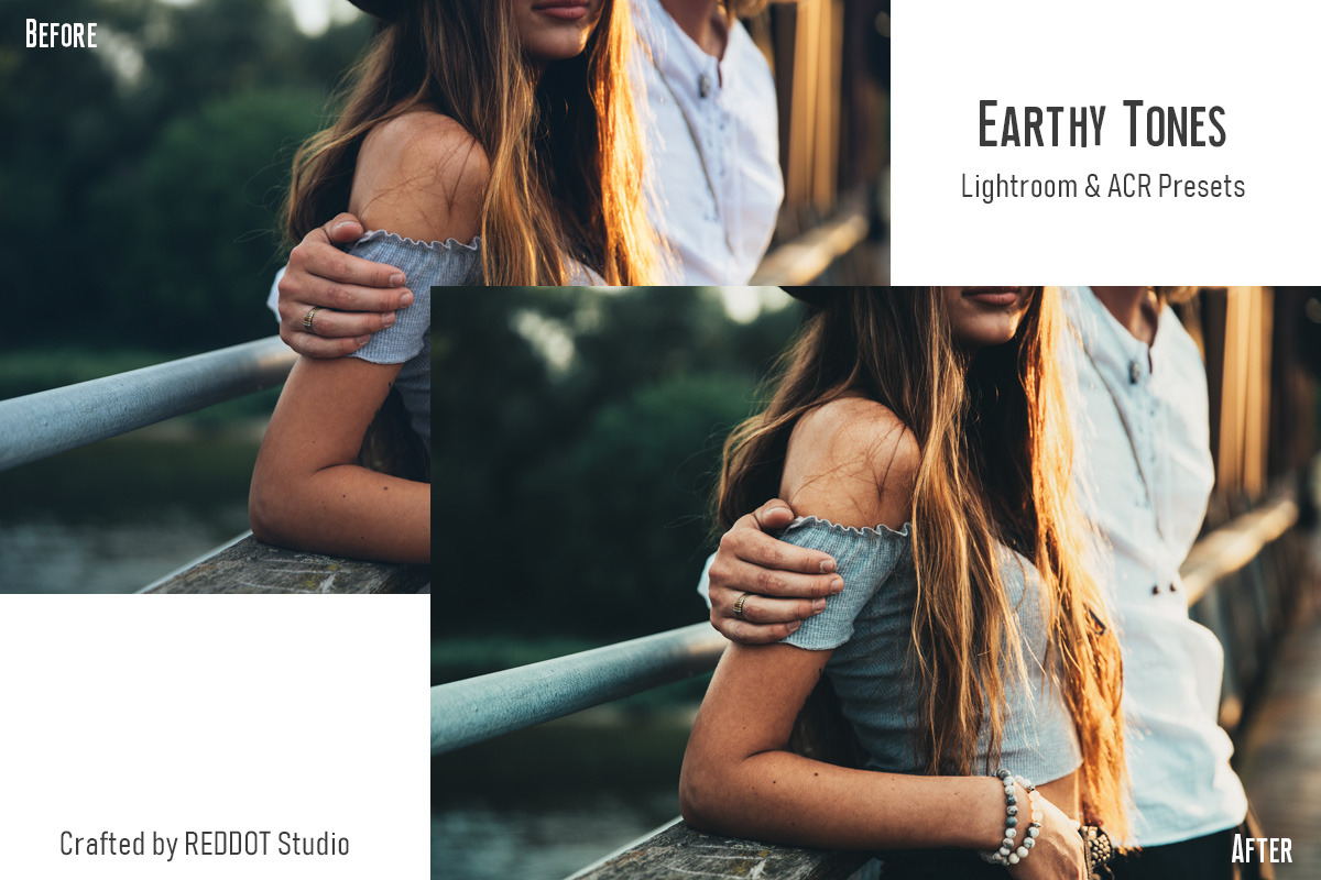 EARTHY TONES Lightroom Presets, an Action Add-On by REDDOT Studio (Photo 2 of 10)