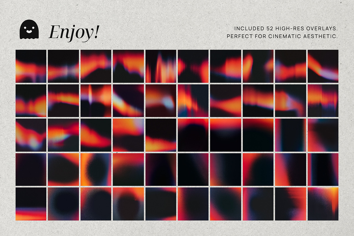 Cinematic Halation Overlays, a Texture Graphic by PhotoSpirit (Photo 10 of 10)
