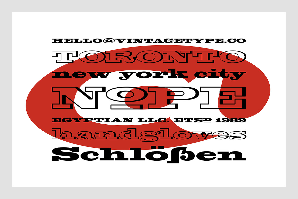 Bloke Display Font preview 3