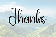 Mountain | Script Font, a Handwritten Font by Scratchones (Thumbnail 9 of 9)