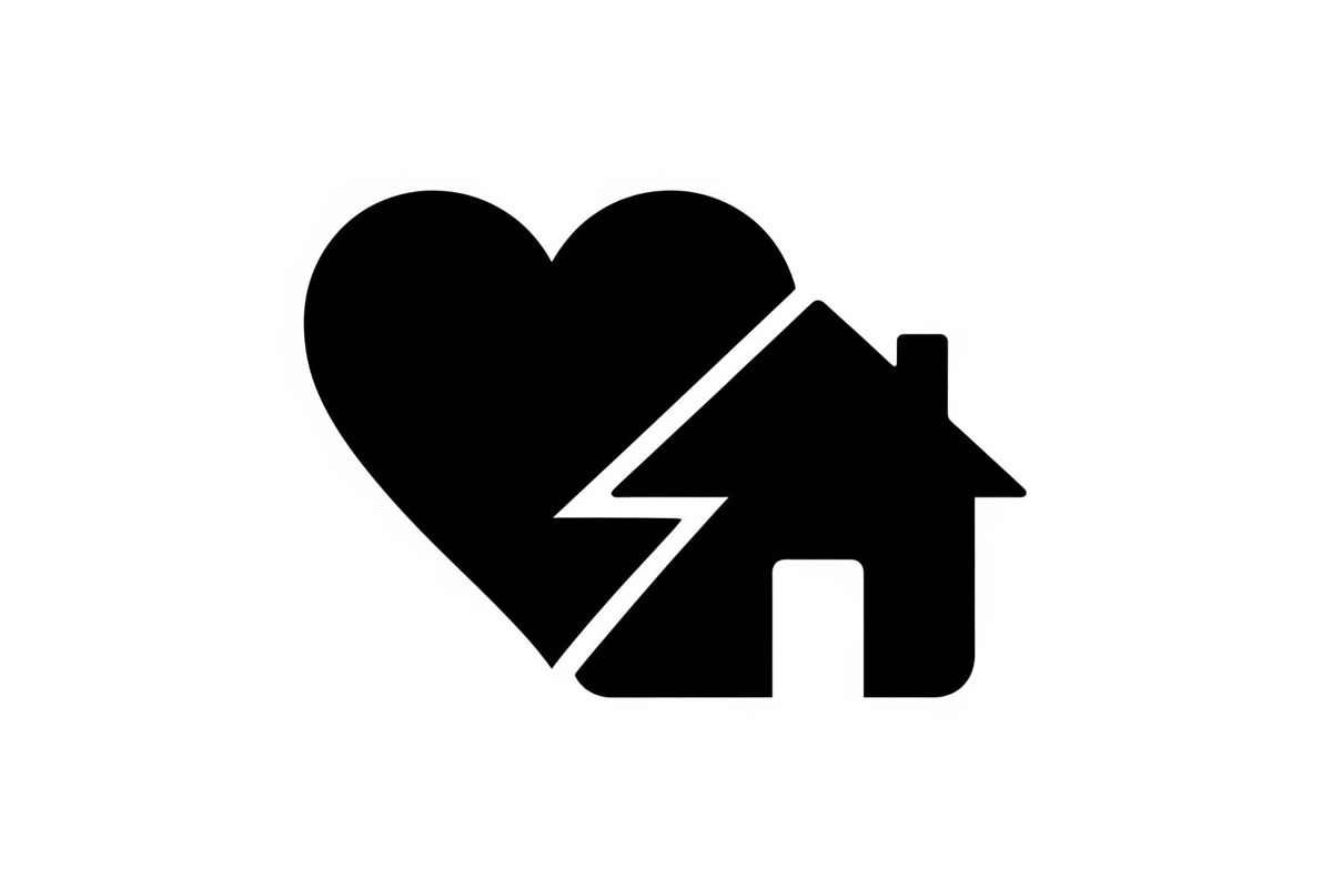 50 Home Love Heart House Icon Set Bu, an Illustration by Gaye Art (Photo 25 of 51)