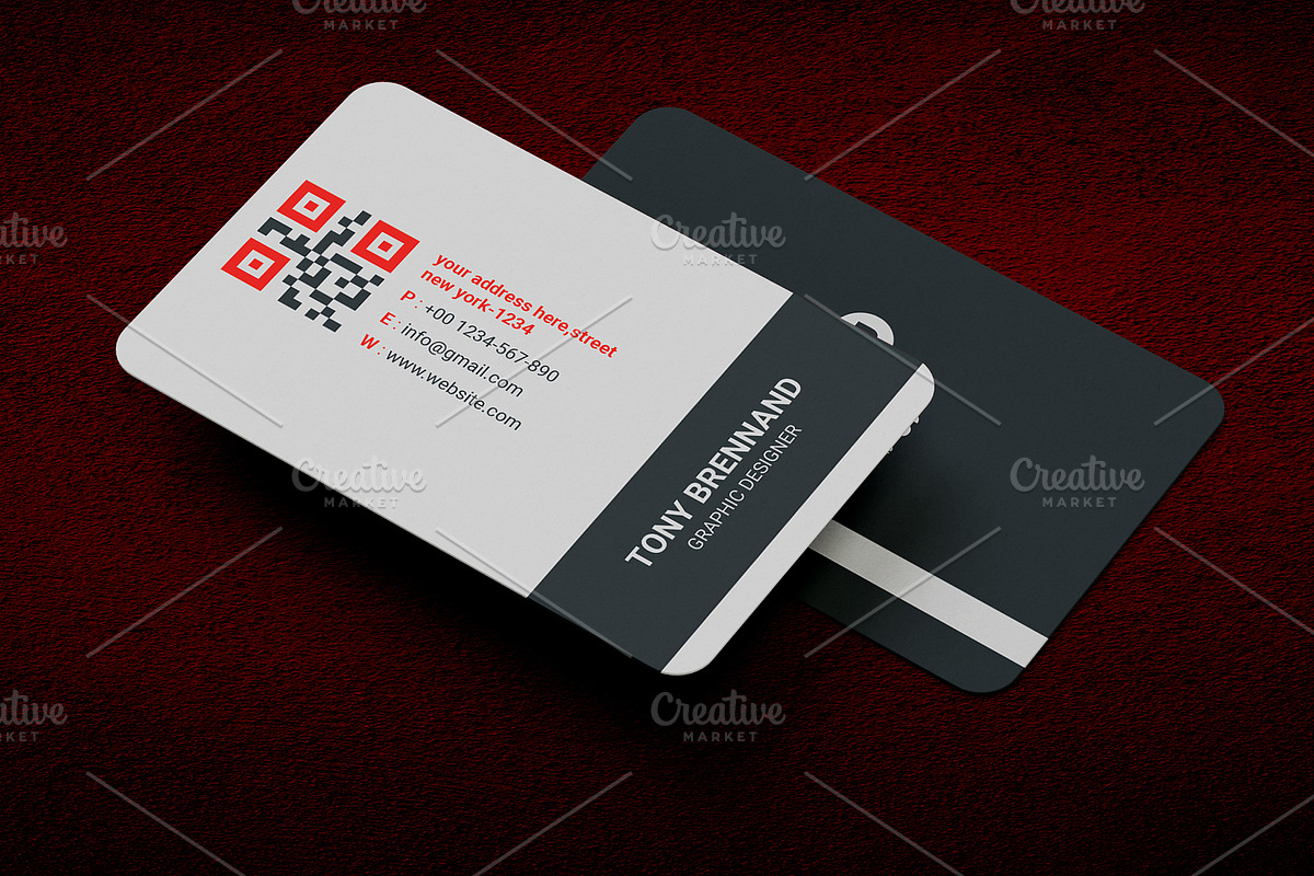 Business Card, a Business Card Template by creative-som (Photo 1 of 3)