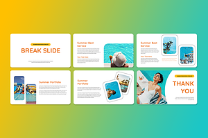 Happy Summer Google Slides Template