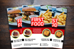 First Fast Food Flyer