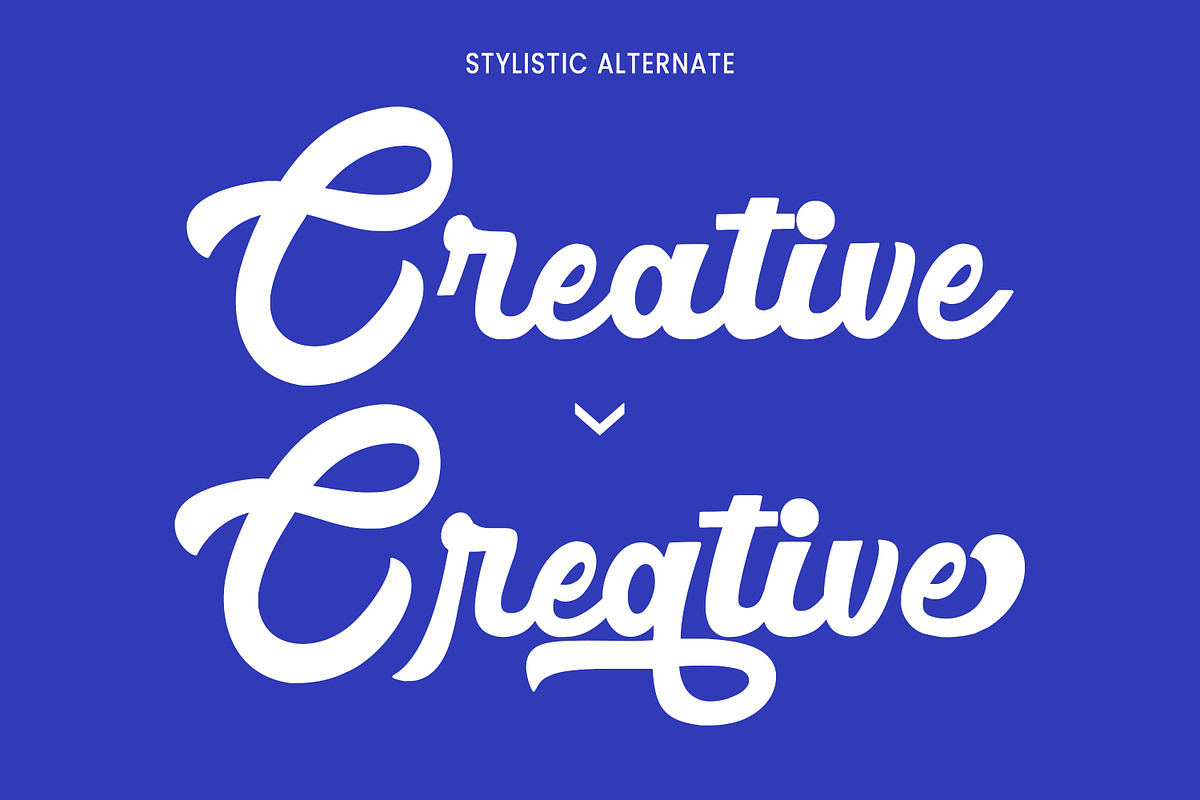 Freaking, a Script Font by HATFSTUDIO (Photo 4 of 9)