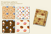 Watercolor Coffee Time collection, a Decorative Illustration by Aurella Art (Thumbnail 4 of 14)