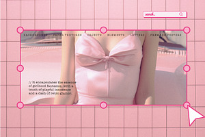 Barbiecore. Graphic Pack