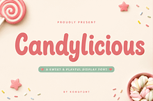 Candylicious - Sweet Display Font