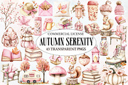 Autumn Serenity Clipart, an Illustration by Designworld (Thumbnail 1 of 6)