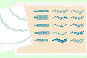Boho brushes set with stamps, a Brush Add-On by Big Bundles Shop (Thumbnail 9 of 32)