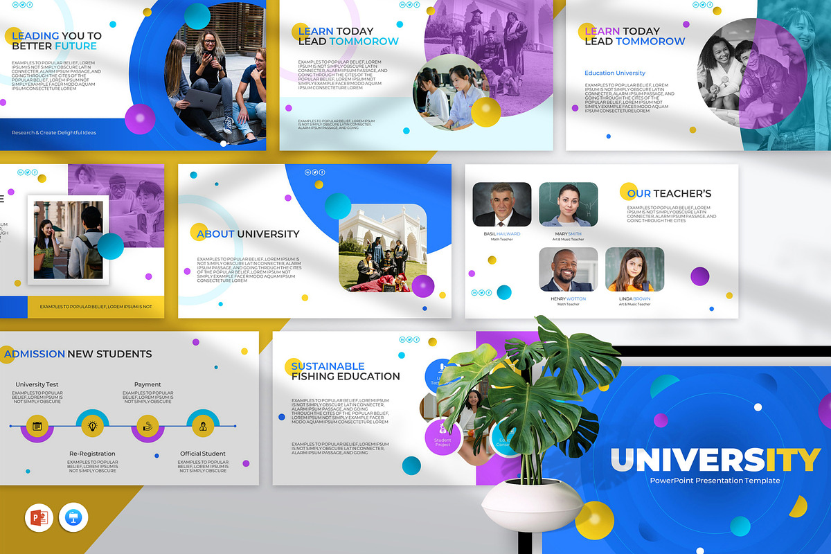 Education Learning Presentation, a Presentation Template by Dream-Lab (Photo 1 of 7)