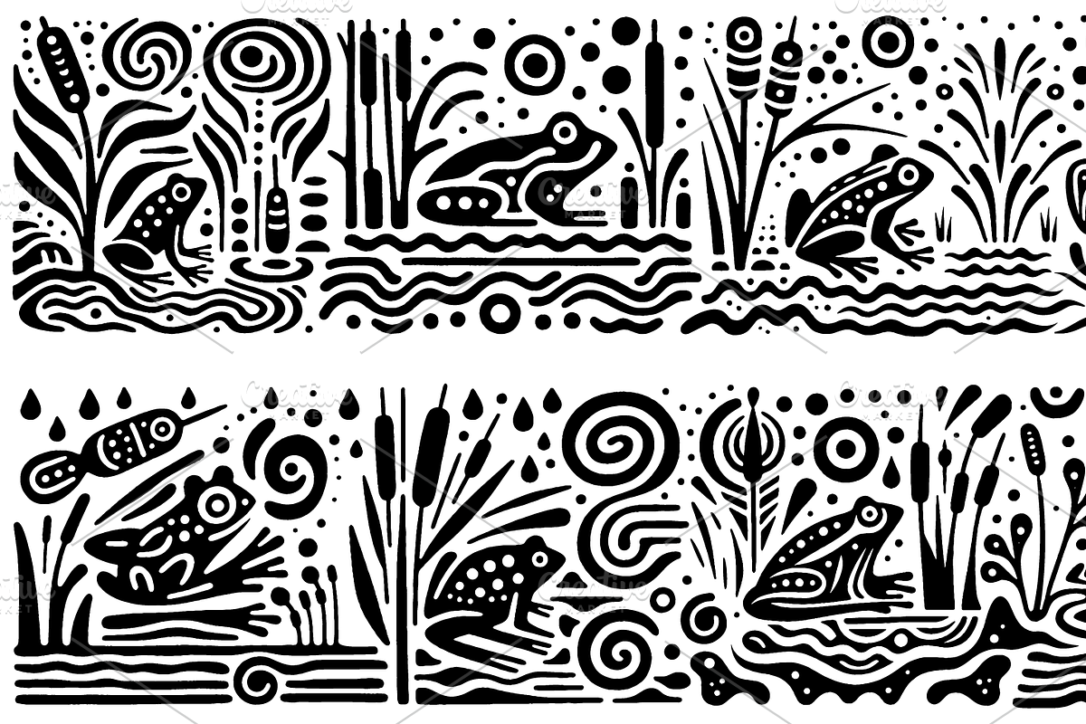 Vintage Gardening Folk Art, a Decorative Illustration by devastd (Photo 5 of 28)